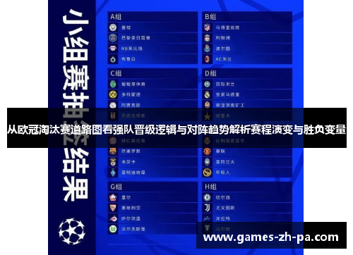 从欧冠淘汰赛道路图看强队晋级逻辑与对阵趋势解析赛程演变与胜负变量